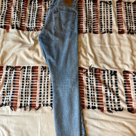 Levi’s Wedgie - Washed Blue Size 26 - Picture 5 of 5